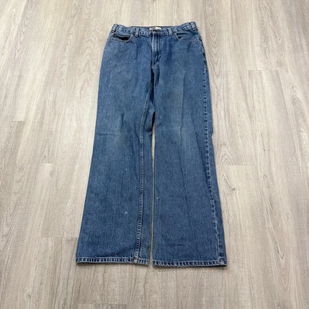 Vintage Old Navy Blue Jeans Men's 33x34 Medium Wash Denim y2k 10